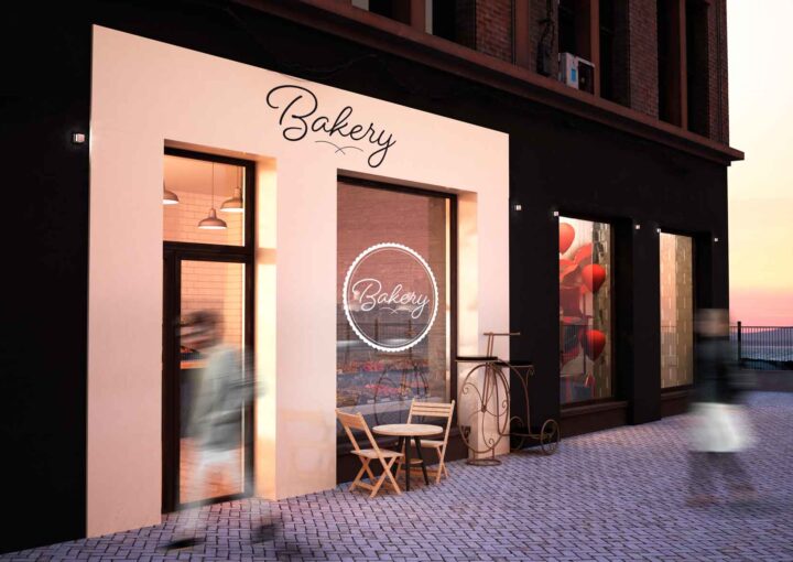Fachada de padaria